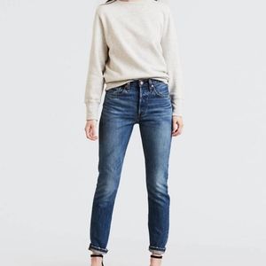 Levi's 501 Skinny in Chill Pill